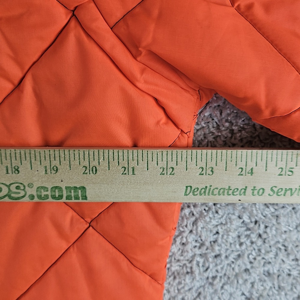 Vintage Big Smith Missabe Railroad Blaze Orange Camo Jacket Sz Medium Made USA - Picture 4 of 14
